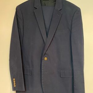 J Crew Thompson Suit. Navy Blue